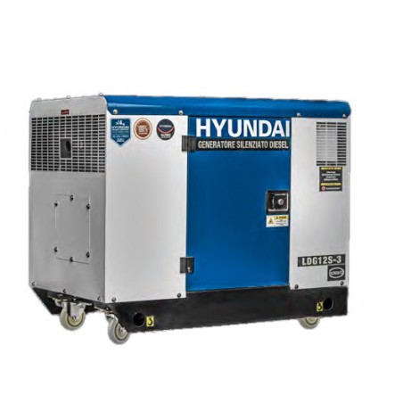 GRUPPO ELETTROGENO HYUNDAI 11 KW AVR