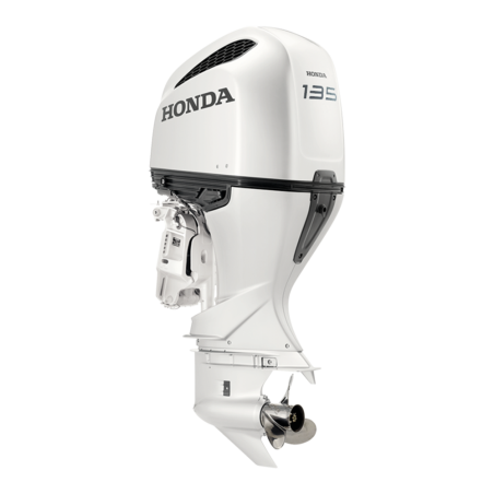 Honda Outboard BF 135D LRU Total White