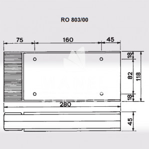 riscaldatore olio ro 80300 700w 230v