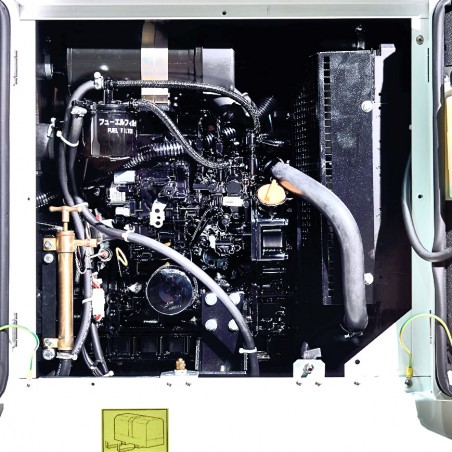 GENERATORE VEICOLARE MONOFASE / TRIFASE SILENZIATO 10KVA STAGE V