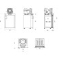 VITRIFRIGO FG10 COLD AMBULANCE REFRIGERATOR IN STAINLESS STEEL AISI 304 VITRIFRIGO FG10 COLD AMBULANCE REFRIGERATOR IN STAINLESS STEEL AISI 304