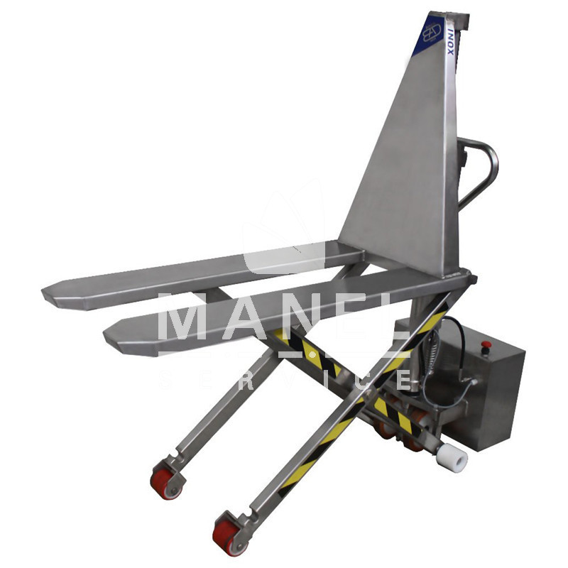 bada tms 80e transpallet electrical lifting stainless steel 1000kg capacity