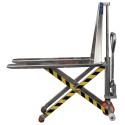 BADA TMS80 TRANSPALLET MANUAL PANTOGRAPH AISI 304 STAINLESS STEEL 1000KG CAPACITY