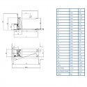 Transpallet BADA TMS80E Acciaio Inox
