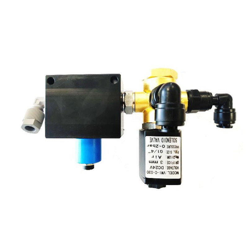 schenker diverter valve with salinity and conductivity probe