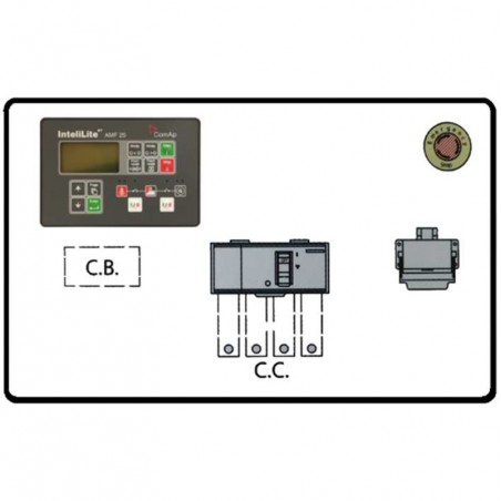 GENERATORE APERTO 500KVA MONOFASE/TRIFASE 50/60Hz QUADRO AUTOMATICO