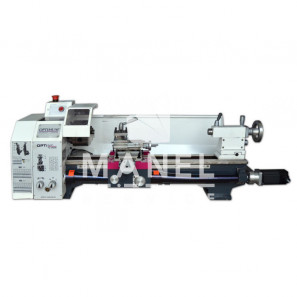 optimum tu 2506 230v parallel lathe with feed gear box