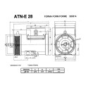 ZANARDI ATN 28/4 1VS ALTERNATOR 10KVA SINGLE PHASE / THREE PHASE 1500 RPM