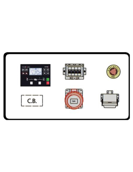 Generator 9,5KVA Automatic Panel | Manel Service