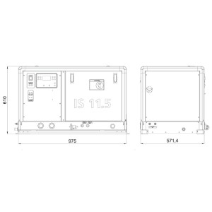 MASE IS 11.5 K marine generator | Manel Service