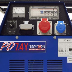MASE PD 7.4 Y GENERATORE 6,5 KVA MONOFASE/TRIFASE STAGEV