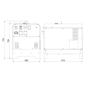MASE PD 50 S Generator 4,3KVA StageV | Manel Service