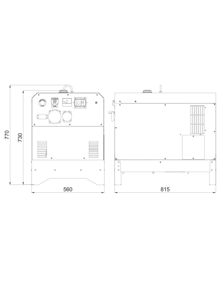 MASE PD 70 S Generator 6,3KVA StageV