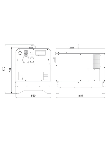MASE PD 7.4 S Generatore 6,3KVA StageV