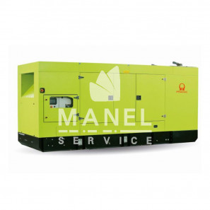 pramac ggw625g gruppo elettrogeno silenziato 625kva monofasetrifase gas naturale quadro automatico