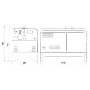 MASE PD 10 S Generatore 9,3KVA StageV | Manel Service