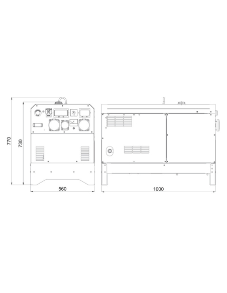 MASE PD 10.6 S Generator 10KVA StageV