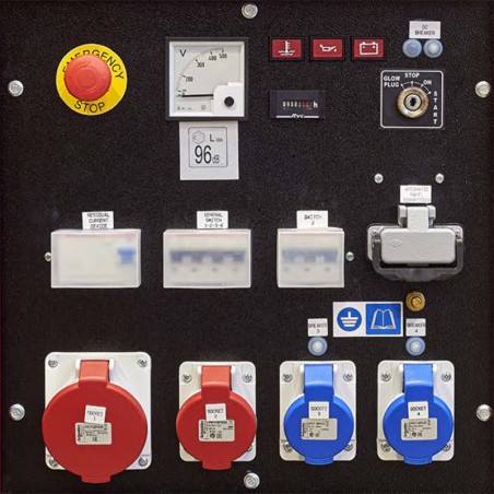 MASE MPF 16 BA GRUPPO ELETTROGENO MONOFASE/TRIFASE 16KVA SUPERSILENZIATO STAGEV