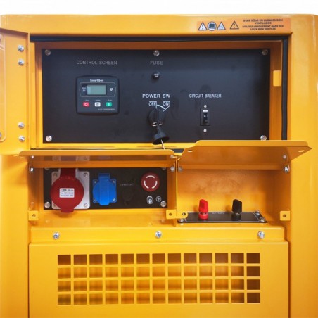 ECOGREEN KDG12STA3 GENERATORE 12KVA MONOFASE / TRIFASE STAGE V AVR