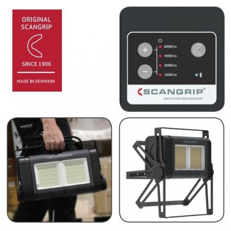SCANGRIP SITE LIGHT 80 LAMPADA A LED DA CANTIERE 630W