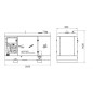 MOSA GE 65 KSX GRUPPO ELETTROGENO 66 KVA MONOFASE/TRIFASE AVR