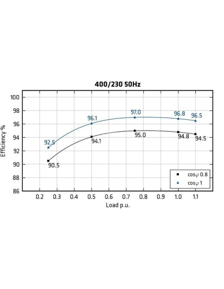 MECC ALTE ECO40-1L/4 - Efficiency