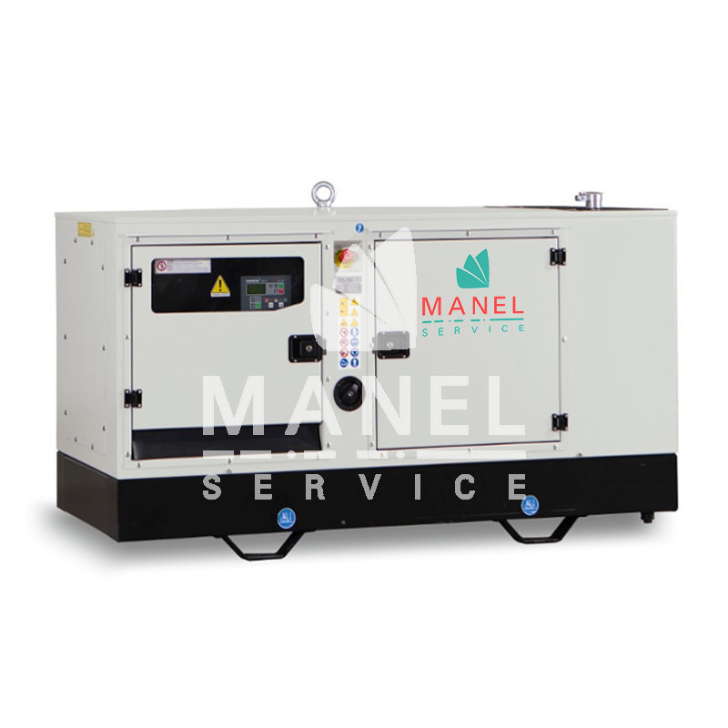 generator 150kva super silenced single three phase manual panel stage v