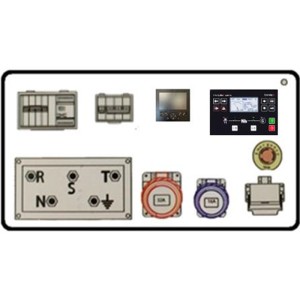 GENERATOR 100KVA SUPER SILENCED SINGLE / THREE-PHASE MANUAL PANEL STAGE V