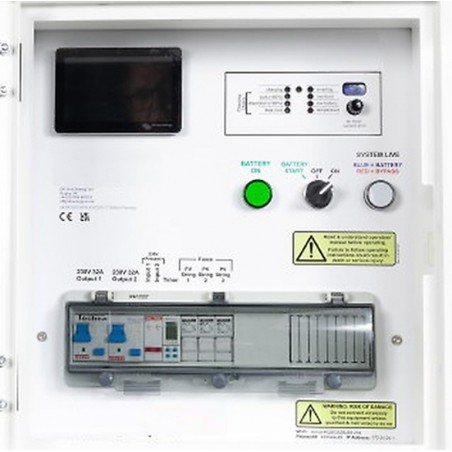 PRAMAC OFF GRID MX 30/50 PORTABLE BATTERY 60 KW SINGLE-PHASE/ THREE-PHASE