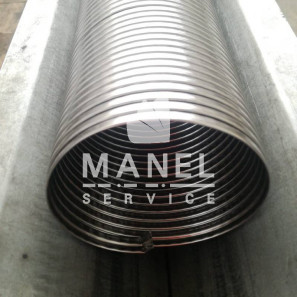 flexible exhaust pipe d 85 mm zinc