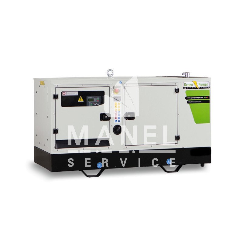 green power gp110sb gruppo elettrogeno silenziato 110kva monofasetrifase