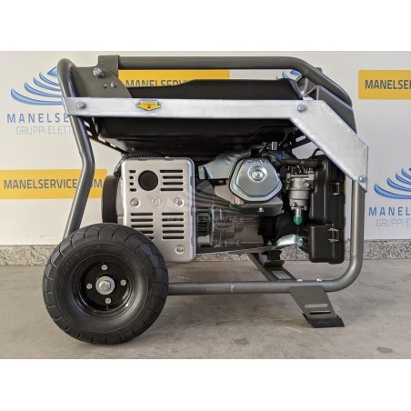 GENERATORE 6KVA MONOFASE STAGEV SILENZIATO AVR AVVIAMENTO ELETTRICO