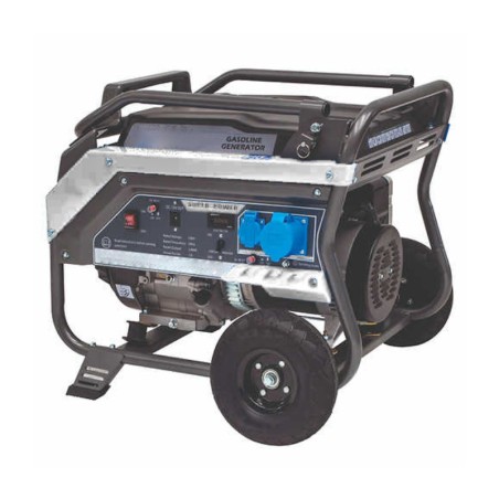 GENERATORE 6KVA MONOFASE STAGEV SILENZIATO AVR AVVIAMENTO MANUALE