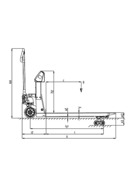 Lifter Pramac GS/P 25 Transpallet | Manel Service