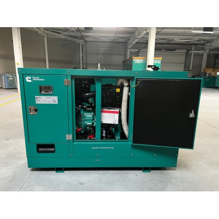 CUMMINS C28D5Q GENERATORE 27,5KVA MONOFASE/TRIFASE SILENZIATO