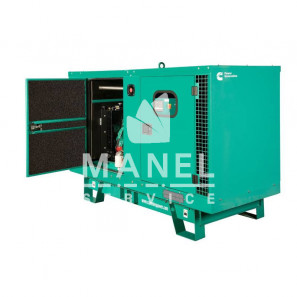 cummins c44d5e generator 44kva single phasethree phase silenced