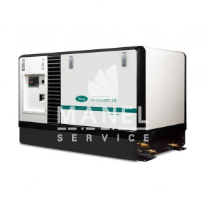 whisper w sq pro 18 generatore veicolare monofase 18kva avr