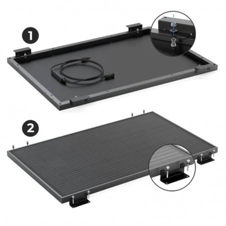 ECOFLOW Mounting feet for rigid solar panel