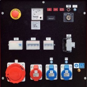 GENSET MGF 44 B GRUPPO ELETTROGENO MONOFASE/TRIFASE 44 KVA AVR