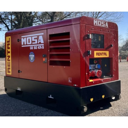 MOSA GE 50 KR-5 GRUPPO ELETTROGENO 50 KVA MONOFASE/TRIFASE AVR STAGE V