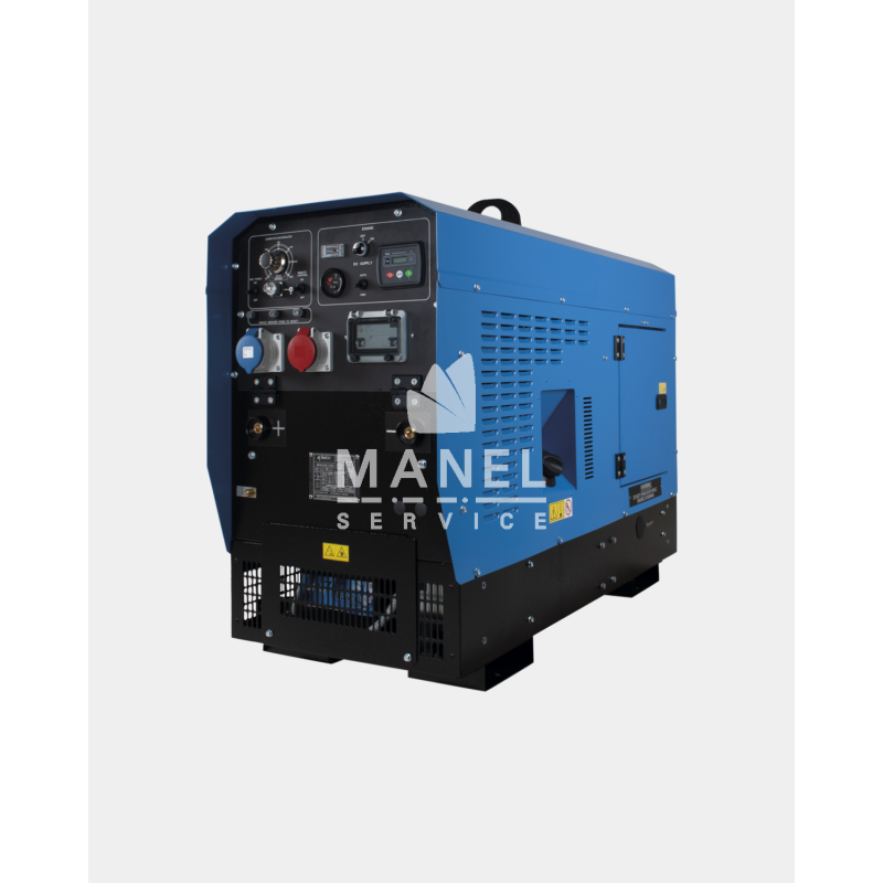 genset mpm 9310 i y motosaldatrice 8 kva trifase 