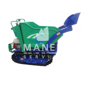 unimec minitransporter fg3306 capacity 600 kg hydraulic tipping and self loading shovel