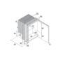 VITRIFRIGO C85iX FRIGO-FREEZER ACCIAIO INOX