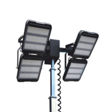 GENERAC LT VTEVOQ TORRE FARO 4x320W G4 LED CON GENERATORE STAGEV 5KW
