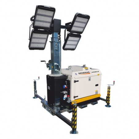 GENERAC LT VTEVOQ torre faro 4X320W LED