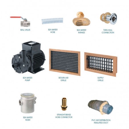 Vitrifrigo Kit accessori per AC 12000 Btu/h | Manel Service