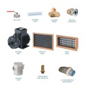 Vitrifrigo Kit accessori per AC 16000 Btu/h TEAK