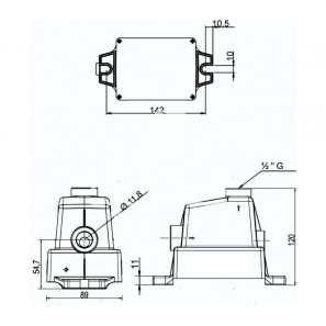 riscaldatore acqua ra 0511 230v 500w