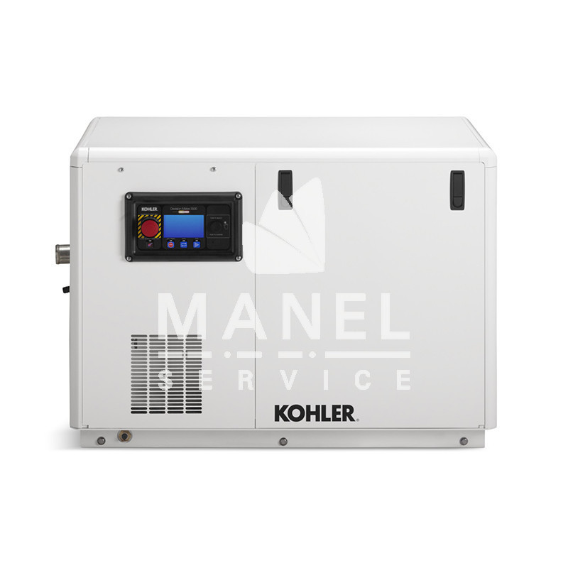 kohler 135 efkozd single phase 135 kva marine generator with front attachments on engine side