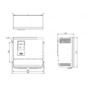 whisper ac powercube 2414000 inverter onda sinusoidale pura 12000w